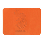 ПАТЧ ПРЯМОУГОЛНЫЙ soft-touch (оранжевый ) 5,0 х 7,0 см, фото 3