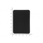 ПАТЧ ПРЯМОУГОЛНЫЙ soft-touch (чёрный) 5,0 х 7,0 см, черный, фото 2