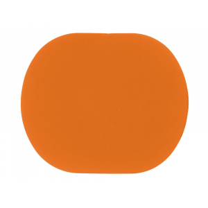 ПАТЧ ОВАЛ soft-touch (оранжевый ) 6,0 х 5,0 см - купить оптом