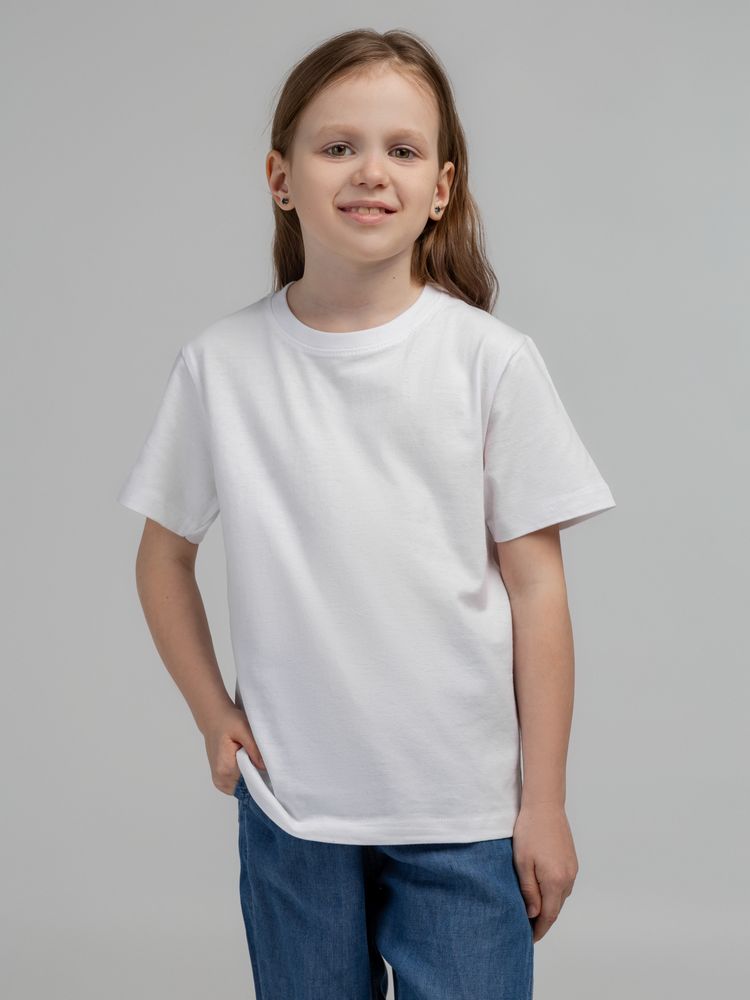 Футболка детская Regent Kids 150, белая - купить оптом