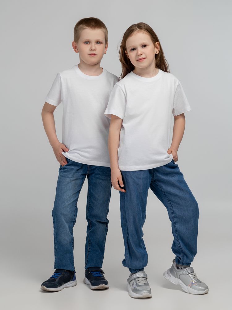 Футболка детская Regent Kids 150, белая - купить оптом