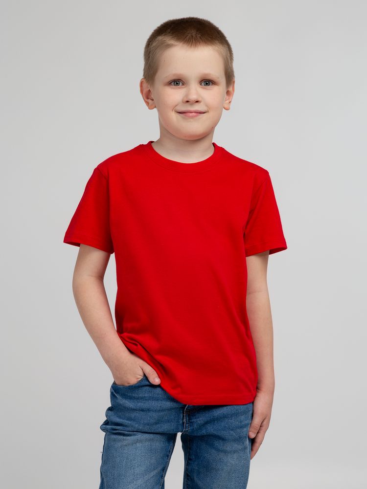 Футболка детская Regent Kids 150, красная - купить оптом