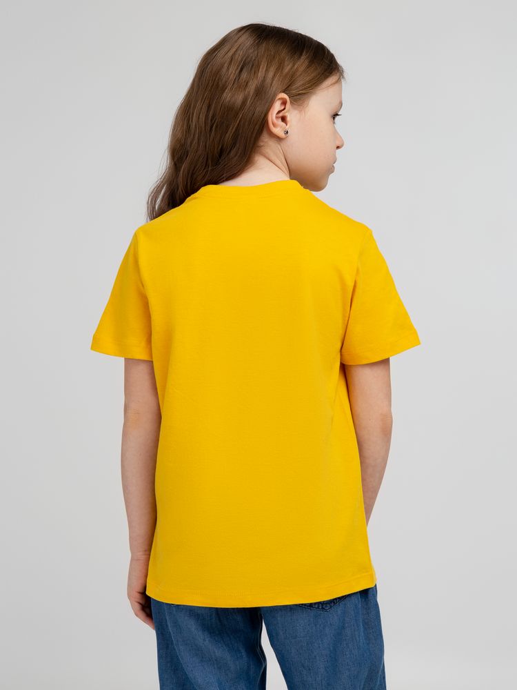 Футболка детская Regent Kids 150, желтая - купить оптом