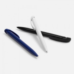Ручка шариковая Clear Solid, белая, фото 4