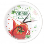 Часы настенные Vivid Large, зеленые - купить оптом