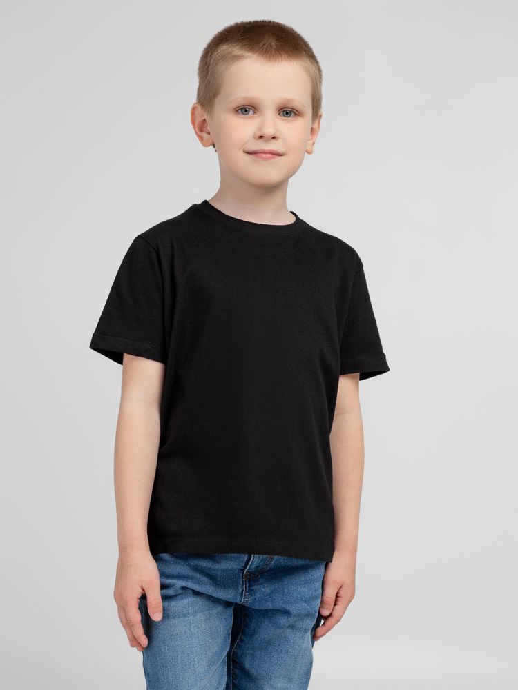 Футболка детская Regent Kids 150, черная - купить оптом