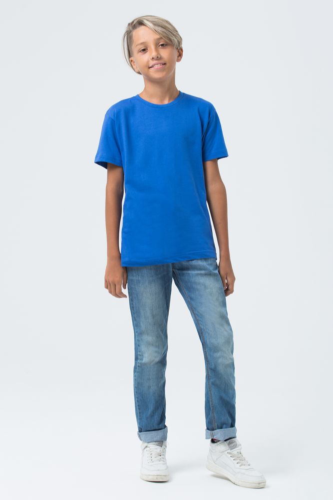 Футболка детская Regent Fit Kids, ярко-синяя (royal) - купить оптом