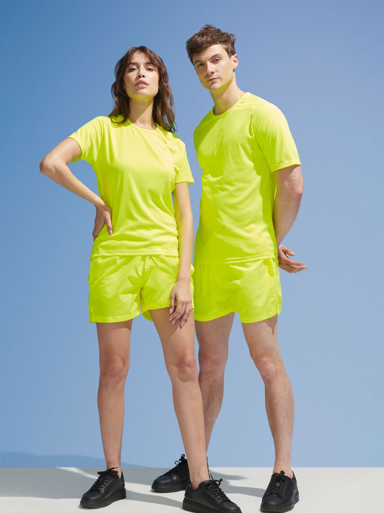 Футболка унисекс Sporty 140, зеленый неон - купить оптом