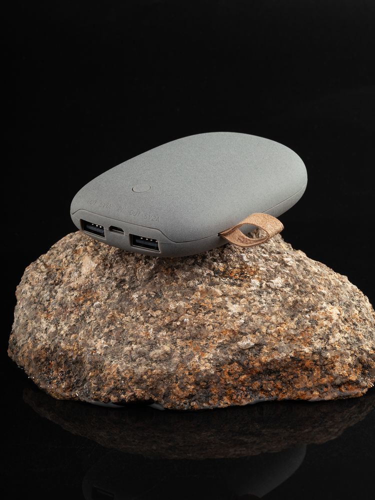 Внешний аккумулятор Pebble 7800 мАч, серый - купить оптом