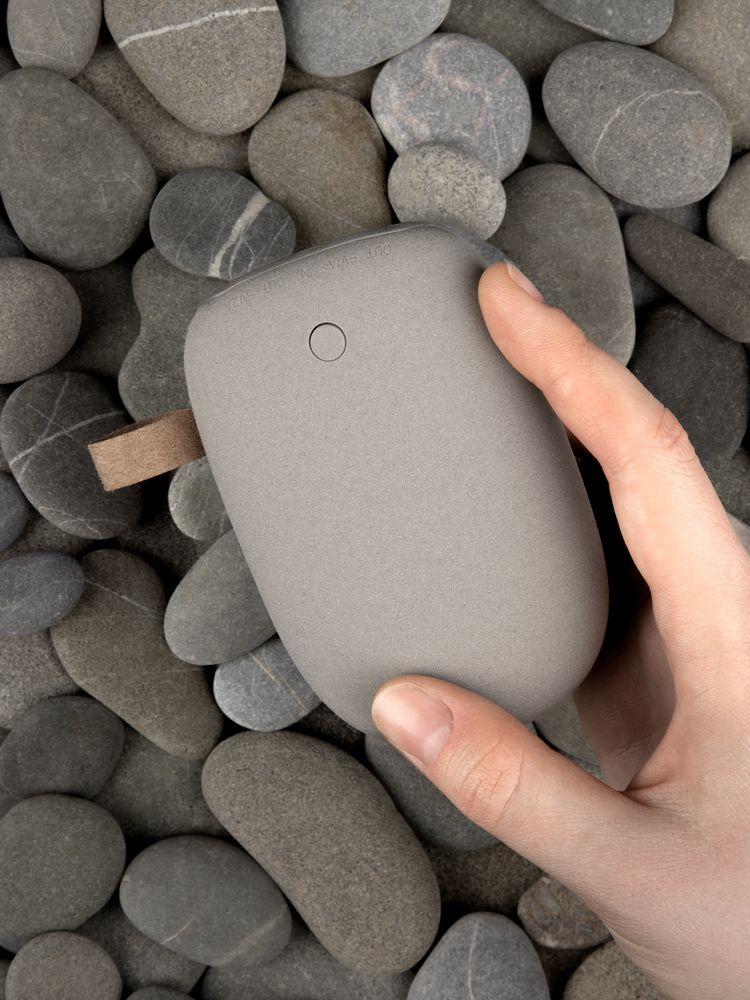 Внешний аккумулятор Pebble 7800 мАч, серый - купить оптом