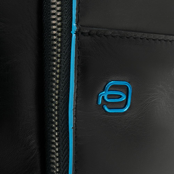 Сумка с отделением для ноутбука Piquadro Blue Square, черная - купить оптом