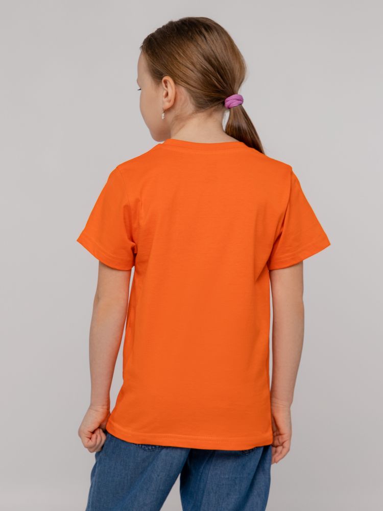 Футболка детская T-Bolka Kids, оранжевая - купить оптом