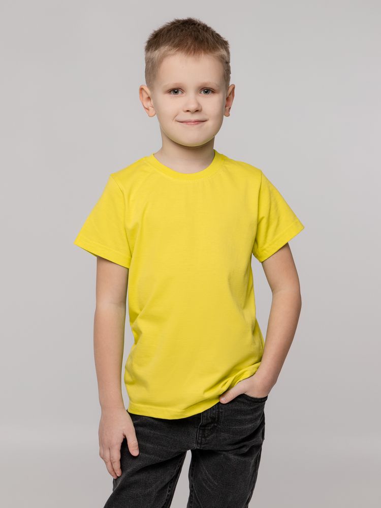 Футболка детская T-Bolka Kids, желтая - купить оптом