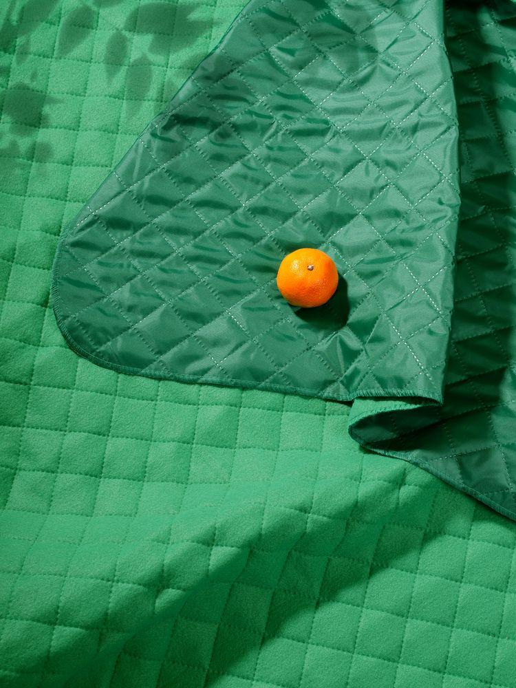 Плед для пикника Soft & Dry, зеленый - купить оптом