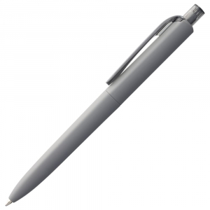 Ручка шариковая Prodir DS8 PRR-T Soft Touch, серая - купить оптом