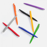 Ручка шариковая Pin Soft Touch, черная, фото 3