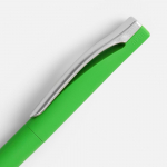 Ручка шариковая Pin Soft Touch, зеленая, фото 2