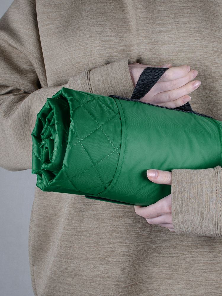 Плед для пикника Comfy, зеленый - купить оптом