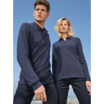 Рубашка поло мужская с длинным рукавом Perfect LSL Men, белая, фото 4