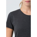 Футболка женская Regent Fit Women, черный меланж, фото 5