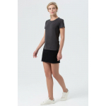 Футболка женская Regent Fit Women, черный меланж, фото 6