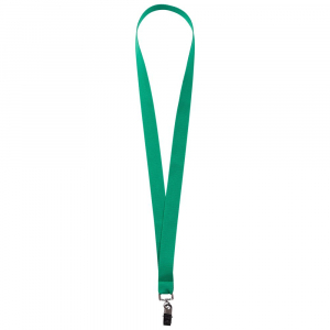 Лента для бейджа Neckband, зеленая - купить оптом