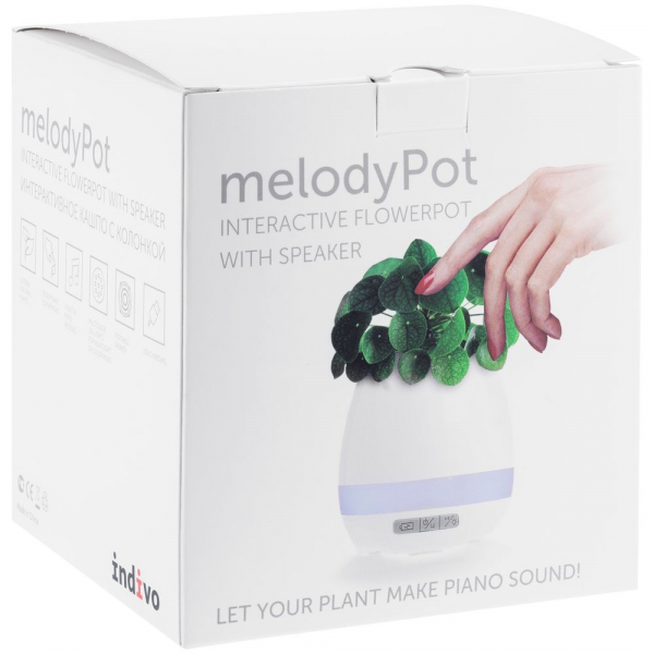 Беспроводная колонка melodyPot, белая - купить оптом