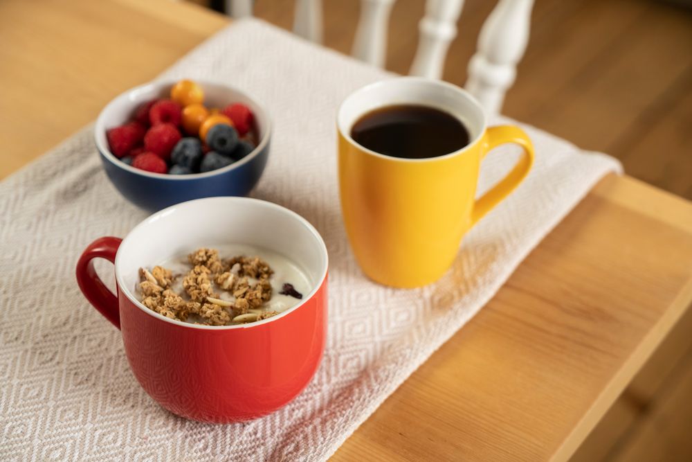Кружка Good Morning, черная - купить оптом