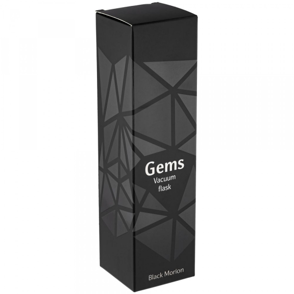 Термос Gems Black Morion, черный морион - купить оптом