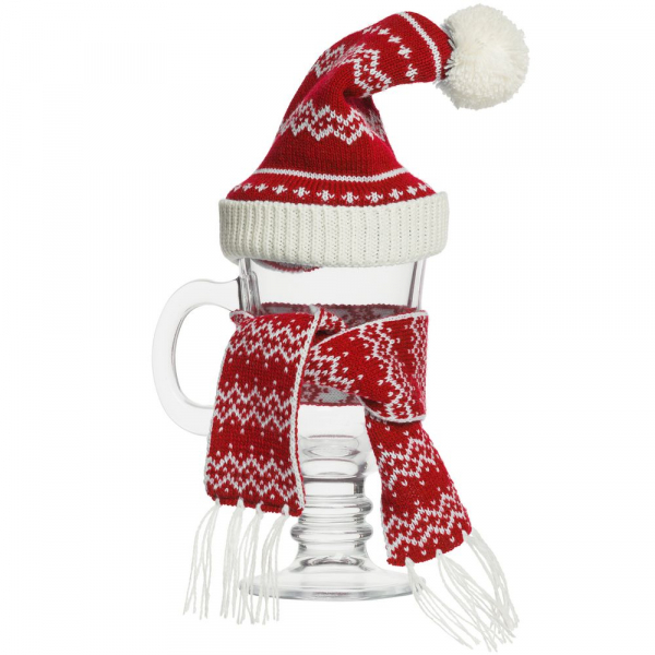 Шарфик на игрушку Dress Cup, ver.2, красный - купить оптом