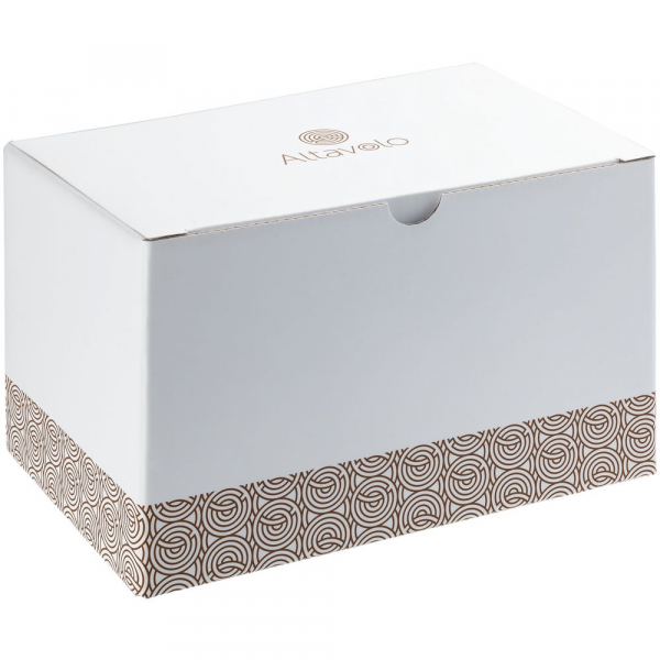 Чайник Diamante Bianco в подарочной коробке, белый - купить оптом