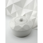 Сахарница Diamante Bianco, белая, фото 3