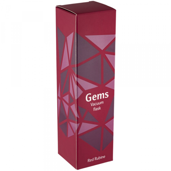 Термос Gems Red Rubine, красный рубин - купить оптом