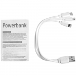 Внешний аккумулятор Uniscend Full Feel 5000 мАч, белый, фото 4