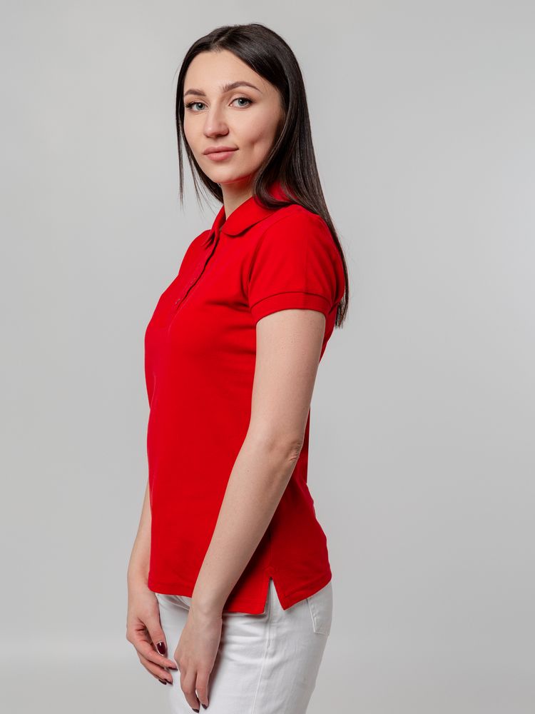 Рубашка поло женская Virma Premium Lady, красная - купить оптом