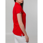 Рубашка поло женская Virma Premium Lady, красная, фото 8