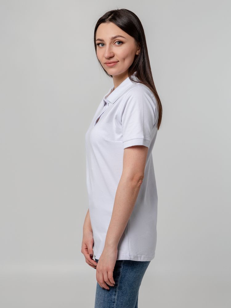Рубашка поло женская Virma Stretch Lady, белая - купить оптом