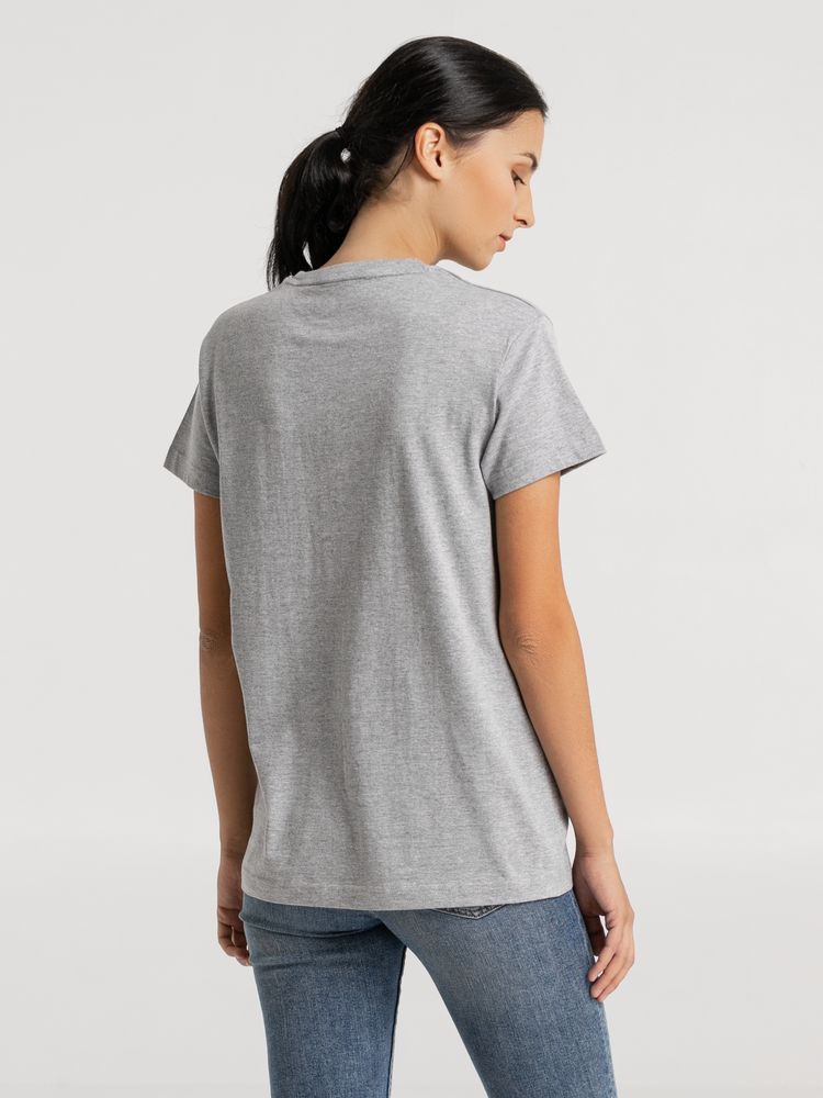 Футболка унисекс Firm Wear, серый меланж - купить оптом