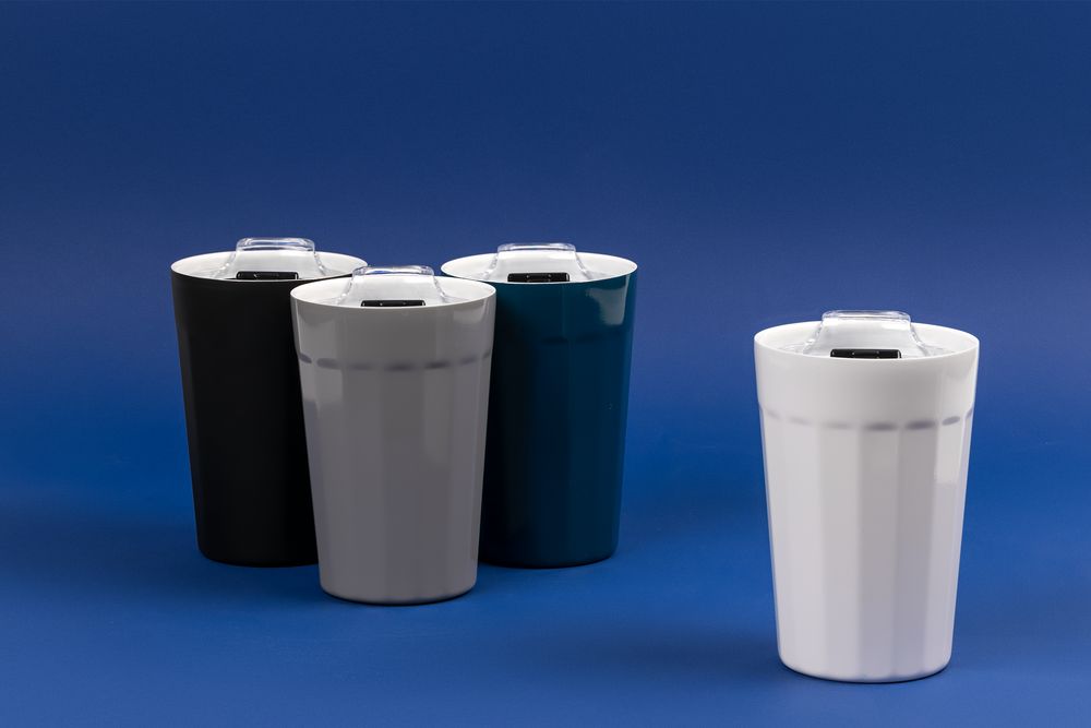 Термостакан iconyMug, черный - купить оптом