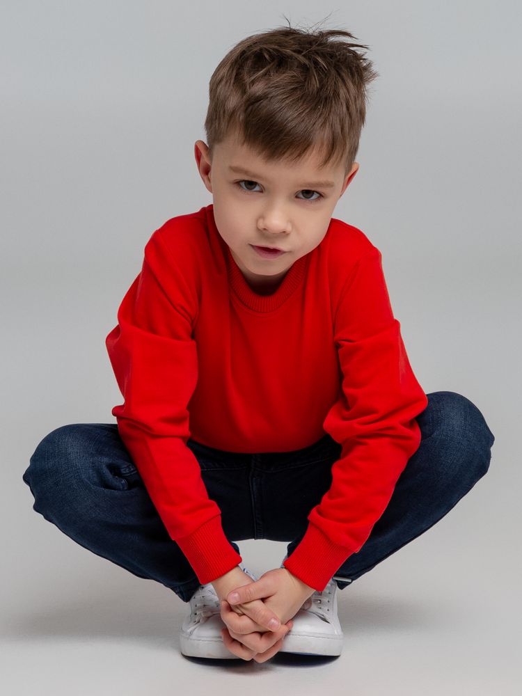 Свитшот детский Toima Kids, красный - купить оптом