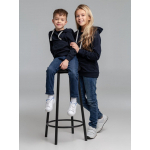 Толстовка с капюшоном детская Kirenga Kids, темно-синяя, фото 11