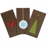 Открытка Season's Greetings, с изображением подарка, фото 3