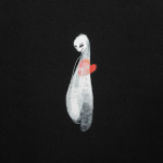 Футболка женская Ghost of Love, черная, фото 3