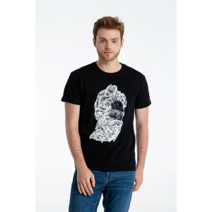 Футболка Tattoo Inverted, черная - купить оптом