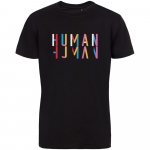 Футболка Human, черная, фото 1
