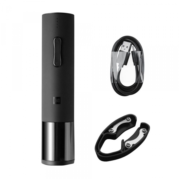 Электрический штопор HuoHou Electric Wine Bottle Opener, черный - купить оптом