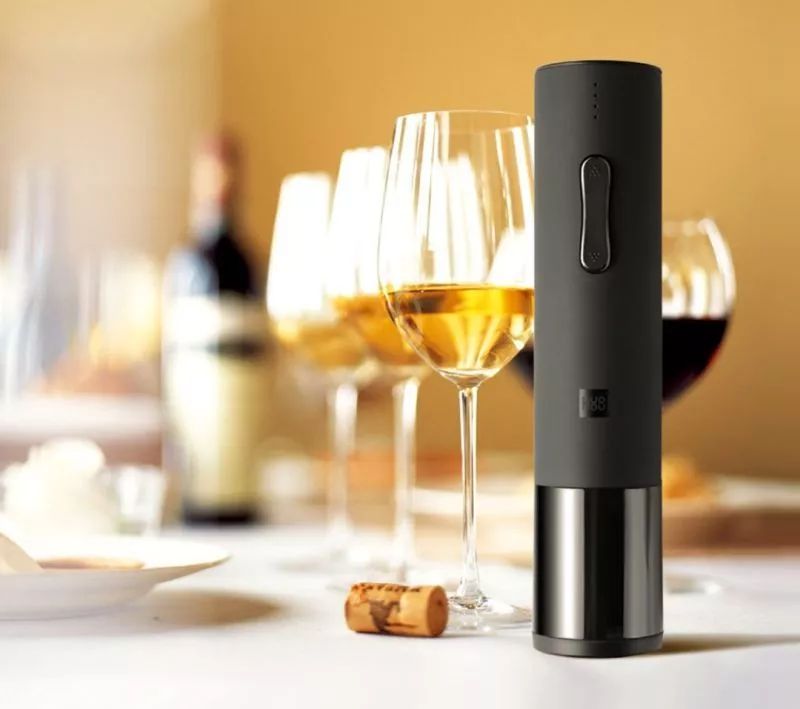 Электрический штопор HuoHou Electric Wine Bottle Opener, черный - купить оптом
