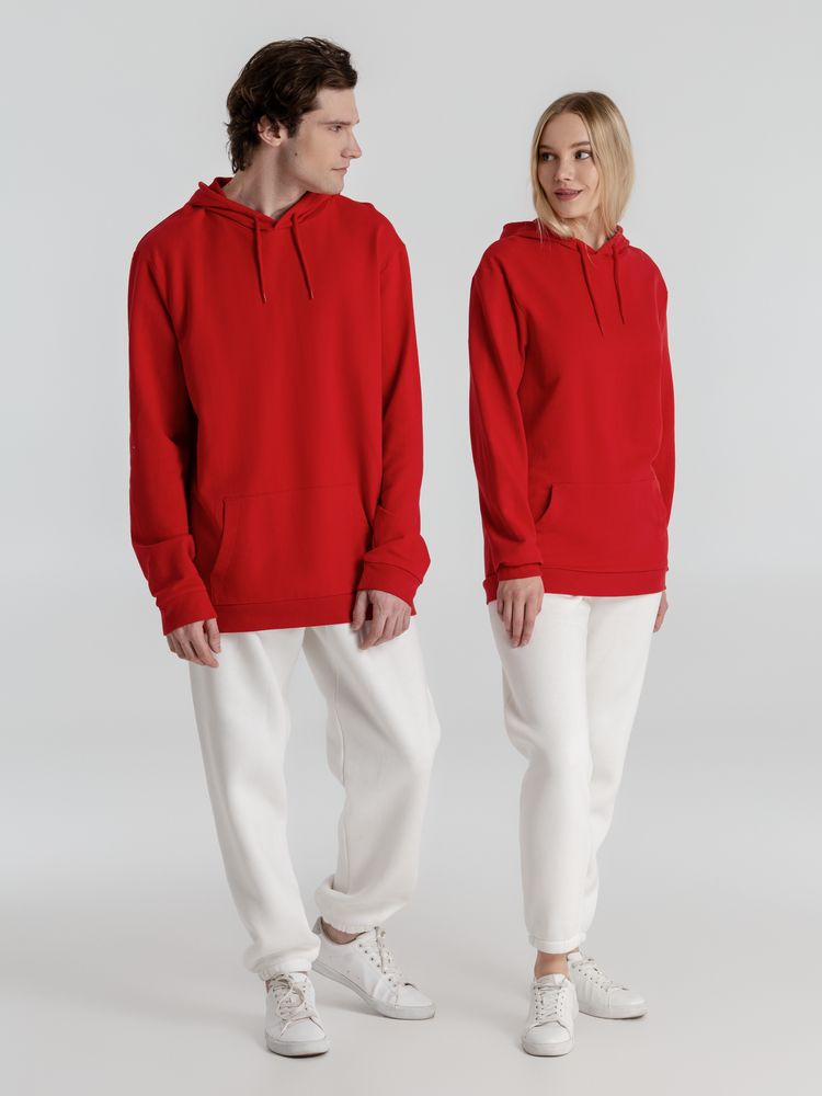 Толстовка с капюшоном унисекс Hoodie, красная - купить оптом