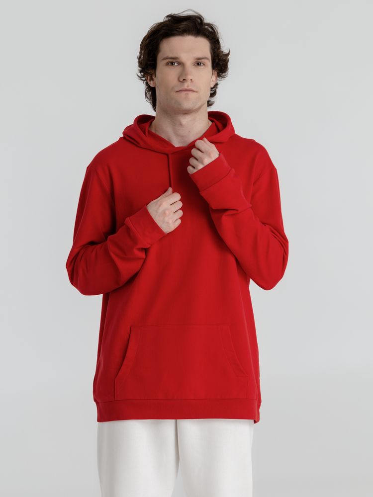 Толстовка с капюшоном унисекс Hoodie, красная - купить оптом