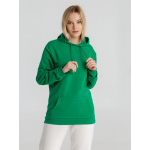 Толстовка с капюшоном унисекс Hoodie, зеленая, фото 5